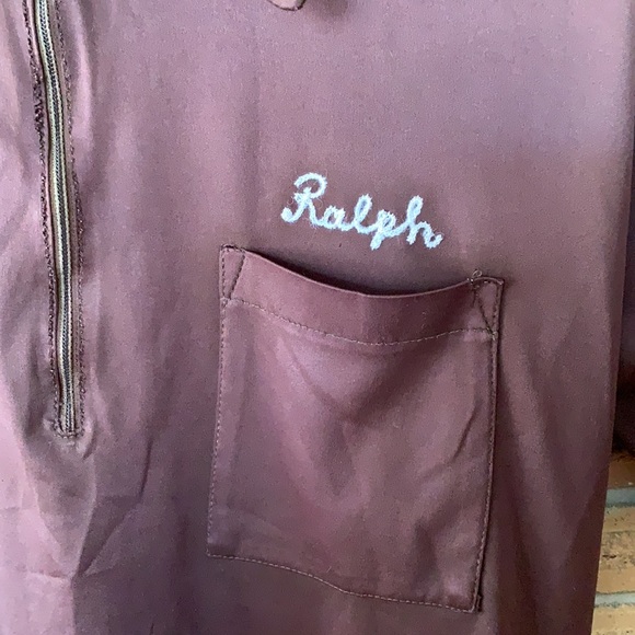 Men’s vintage 1970’s polyester bowling shirt. - Picture 2 of 6